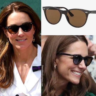 Kate Middleton in Ray Ban Wayfarer II Classic RB2185 #fun #day #streetstyle #casual #sunnies #sunglasses http://liketk.it/36pOj #liketkit @liketoknow.it #LTKtravel #LTKswim #LTKstyletip #swim #kohls Rayban Sunglasses For Women 2023, Womens Ray Ban Sunglasses, Kate Middleton Sunglasses, Ray Bans Sunglasses Women, Rayban Wayfarer Women, Sunglasses Oval Face, Ray Ban Wayfarer Women, Wayfarer Sunglasses Women, Ray Ban Sunglasses Women Wayfarer