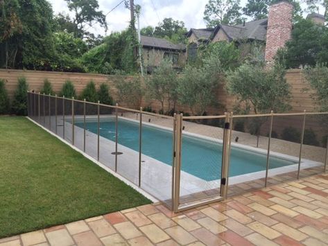 Swimming Pool Fence | Pool Guard Texas Fence Around Pool, Pool Safety Fence, Swimming Pool Enclosures, Pool Nets, Swimming Pool Safety, Portable Pools, Pool Enclosures, Glass Pool, Unknown Facts