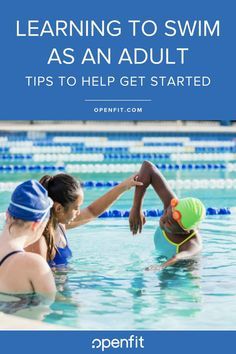 Swimming Learning Tips, Beginner Swim Lessons, Learn How To Swim Adults, Learning How To Swim Adults, Swimming Lessons For Adults, Swim Strokes Learning, Learn How To Swim, Learning To Swim As An Adult, Learn To Swim As An Adult