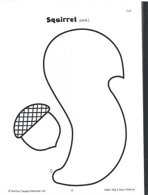 Squirrel Part C - Build and color your own squirrel , use part A the Head to attach Part B the body and Part C the tail. Use  the how-two on part b the body to build you squirrel. Squirrel Tail Diy, Toddler Squirrel Craft, Squirrel Template, Squirrel Crafts, Squirrel Crafts For Toddlers, Squirrel Crafts Preschool, Dolphin Craft, Scaredy Squirrel, Squirrel Costume