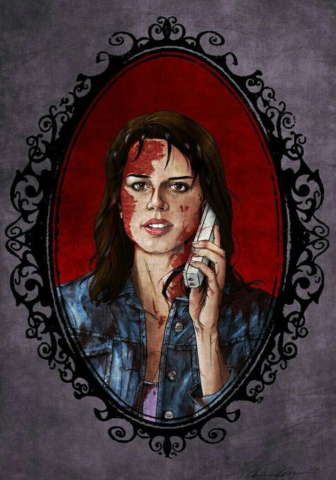 SYDNEY PRESCOTT FROM SCREAM Pumpkin Pics, Women In Horror, Sidney Prescott, What's Your Favorite Scary Movie, Scream Movies, Scream 2, Billy Loomis, Wes Craven, Neve Campbell