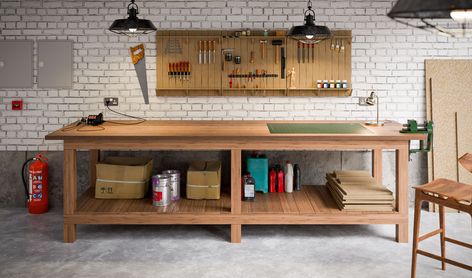 Garage workbench ideas