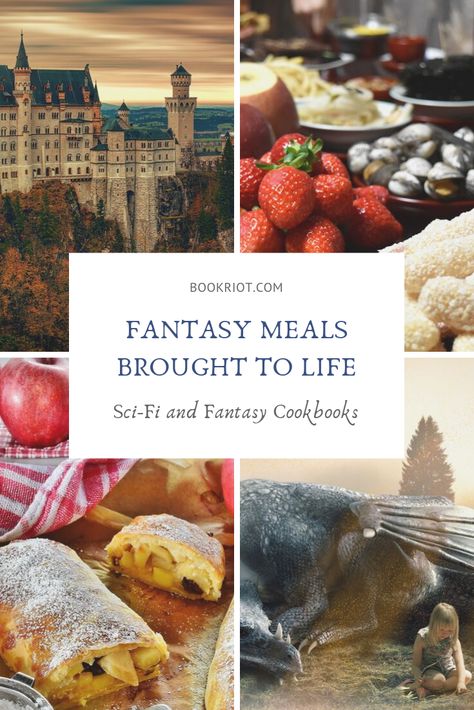 Recipes From Fiction Books, Feast Of Fiction, Food In Literature, Recipes From Literature, Food From Books, Fictional Food Recipes, Witchy Dinner Recipes, D&d Recipes, Book Inspired Food