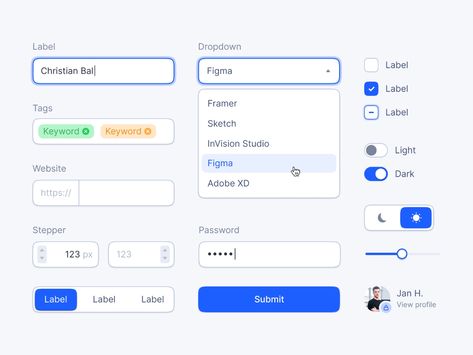 Light UI Elements การออกแบบ Ui Ux, List Ui, Ui System, Desain Ux, Ux Design Principles, Ui Design Principles, Ui Ux 디자인, Website Design Inspiration Layout, Ui Design Elements