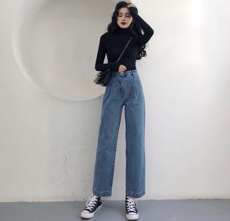 Mode Ulzzang, Mode Kawaii, Korean Casual Outfits, Mode Kpop, Korean Girl Fashion, Korean Fashion Trends, Ulzzang Fashion, Ținută Casual, Korea Fashion