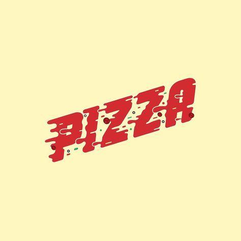 Gino van Lierop on Instagram: “Still one of my favorites from a couple of years ago 🍕” Pizza Typography, Tasty Pizza, Types Of Pizza, My Favorites, A Couple, Typography, Pizza, Design Inspiration, Van