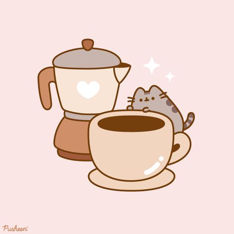 Pusheen | Coffee date? (please say yes!) ☕ | Instagram Pusheen Cafe, Pusheen Merchandise, Cross Stitch Games, Cutest Cats Ever, Pusheen The Cat, Pusheen Cute, Pusheen Cat, Cozy Cafe, Game Pictures