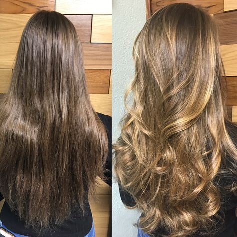 Hair Brown With Highlights, Baby Lights Caramelo, Brunette Blonde Highlights, Golden Highlights Brown Hair, Hair With Blonde Highlights, Brown Hair Looks, Brown Hair Inspo, Hair Color Caramel, Brunette Balayage Hair