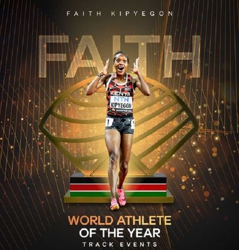 Faith Kipyegon Crowned Female World Athlete of the Year Faith Kipyegon, Chicago Marathon, Global World, World Athletics, Self Confidence Tips, Confidence Tips, World Record, World Records, First World