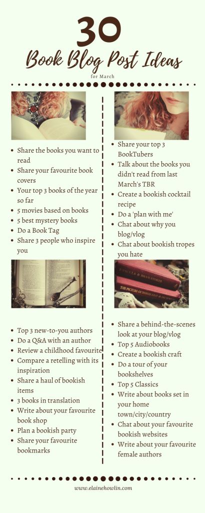 30 Book Blog Post Ideas for March Blog Post Ideas For Book Bloggers, Bookstagram First Post Ideas, Book Blogger Ideas, Author Blog Post Ideas, Book Insta Post Ideas, Content Ideas For Bookstagram, Book Posts Ideas, Book Tag Ideas, Bookstragam Post