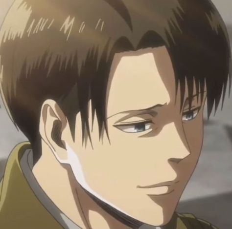 Levi Smiling, Kenny Ackerman, Attack On Titan Tattoo, Raw Pictures, Smile Icon, Connie Springer, Levi Ackermann, Captain Levi, Attack On Titan Levi