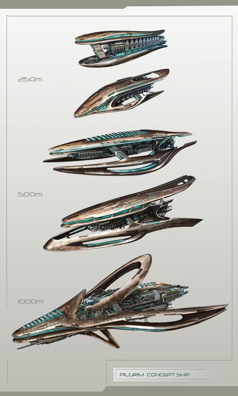 ArtStation - Pilgrim Ships, Christopher Anry Concept Vehicles Sci Fi, Space Ships Concept, Alien Ship, Star Wars Spaceships, Sci Fi Spaceships, Space Ship Concept Art, Starship Concept, Alien Spaceship, Starship Design