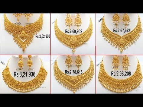 New Latest Gold Necklace Design, Latest Necklace Designs Gold 2022, 2 Tola Gold Necklace Set, Short Gold Necklace In 20 Grams, Gold Necklace Set Simple With Price, Bridal Gold Jewellery With Price, Latest Gold Set Designs, Dubai Gold Jewelry Necklaces Bridal, 2 Tola Gold Set Design