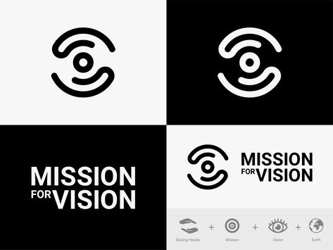 Vision Logo Design Ideas, Vision Logo Design, Mission Logo, Hope Logo, Vision Logo, Fast Logo, College Things, Dark Visions, Design Studio Logo