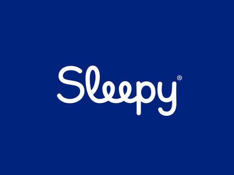 Sleep Logo Design, Sleep Branding, Sleep Logo, Wordmark Logo Design, Visual Identity Design, Word Mark Logo, Learning Graphic Design, Luxury Business, Graphic Design Lessons