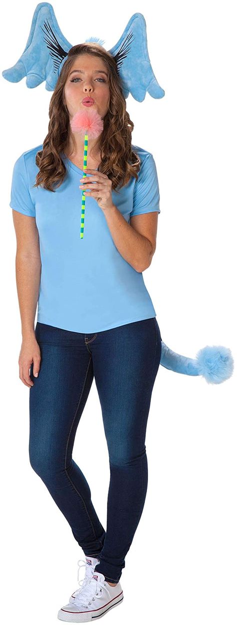 Amazon.com: Spirit Halloween Horton Hears A Who Costume Kit | Officially Licensed : Clothing, Shoes & Jewelry Horton Hears A Who Costume, Easy Halloween Costumes For Teachers, Dr Seuss Diy Costumes, Halloween Costumes For Teachers, Costumes For Teachers, Seuss Costumes, Who Costume, Dr Seuss Costumes, Spirit Halloween Costumes