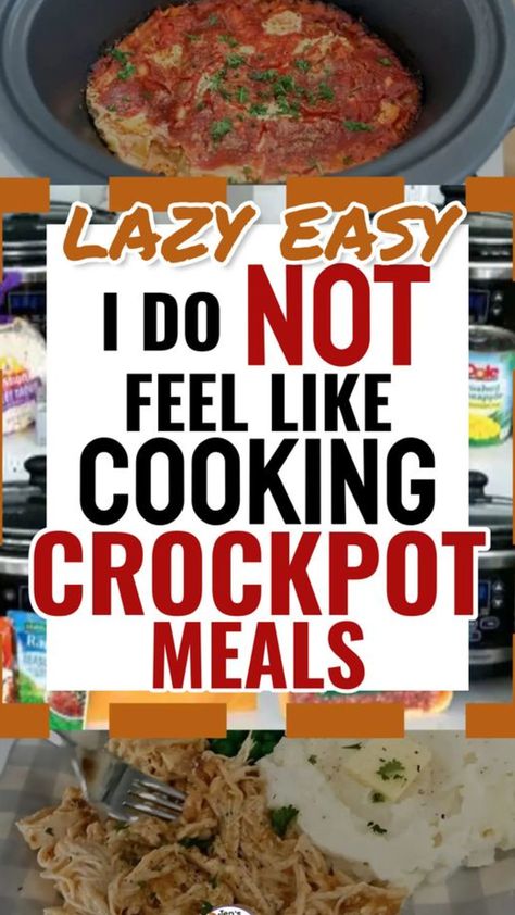 No Oven Dinners, Crockpot Dump Dinners, Easy Crockpot Dump Meals, Crock Recipes, Easy Crockpot Meals, Crockpot Dump Recipes, Crock Pot Lasagna Recipe, Crock Meals, Crockpot Roast Recipes