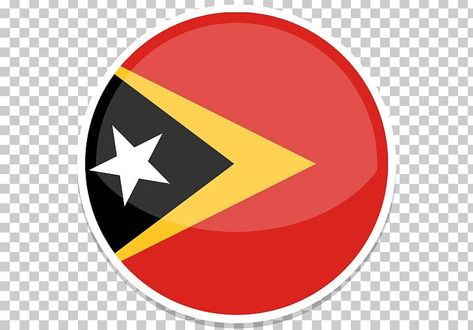 Timor Leste Flag, Png Circle, Computer Icons, East Timor, Computer Icon, Timor Leste, Flags Of The World, Us Images, Color Trends