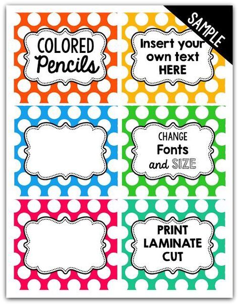 Editable Polka Dot Labels! Create labels for storage bins, word walls and more! Labels For Storage Bins, Polka Dot Labels, Polka Dot Classroom, Teaching Organization, Create Labels, Word Walls, Clip Chart, Class Organization, Classroom Organisation