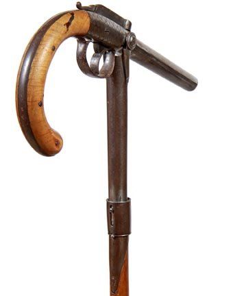 Gun-cane, 1865. Cane Stick, Hand Carved Walking Sticks, 357 Magnum, Cane Handles, Walking Sticks And Canes, Tactical Gear Loadout, Walking Canes, Walking Stick, Walking Sticks