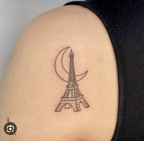 Eiffel Tower Tattoo, Tower Tattoo, France Tattoo, Paris Tattoo, French Tattoo, Becoming A Tattoo Artist, Palm Tattoos, Tattoos Inspiration, Infinity Tattoos