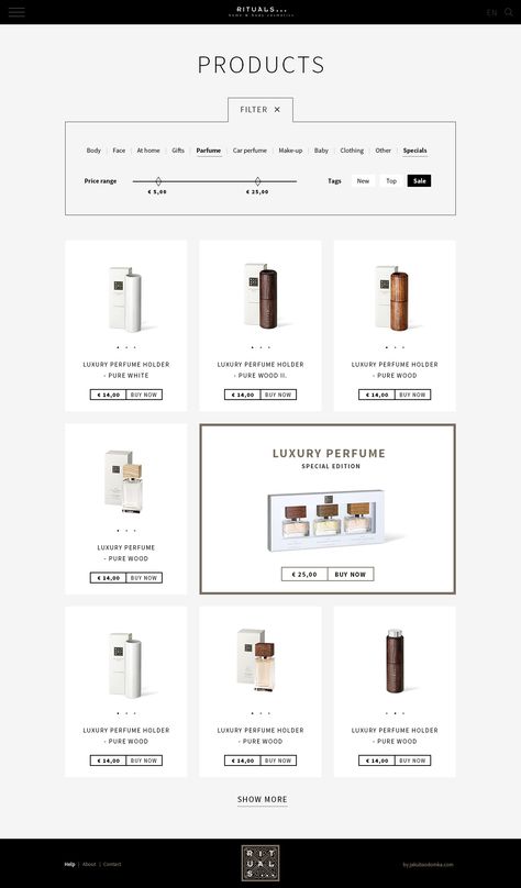 Products-filtr-2 Cosmetic Website, Ui Ux 디자인, Best Website Design, Ecommerce Web Design, Webdesign Inspiration, Design Layouts, Ecommerce Design, Web Ui Design, Filter Design