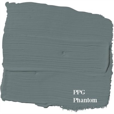 PPG Phantom paint color is a mysterious blue grey paint. Come see more of it and steal Leanne Ford's paint colors for yourself! #leanneford #paintcolors #ppgphantom Grey Heron Paint Color Ppg, Phantom Paint Color, Shark Fin Paint Color, Ppg Paint Colors Interiors, Coastal Townhouse, Hgtv Paint Colors, Blue Grey Paint, Restored By The Fords, Ppg Paint Colors