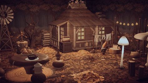 Acnh Azumaya Gazebo Ideas, Acnh Rustic Island, Abandoned Town Acnh, Acnh Dark Academia Town, Acnh Store Front Ideas, Acnh Cabin Interior, Azumaya Gazebo Animal Crossing, Acnh Abandoned, Dark Maximalist