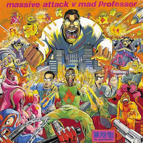 Mad Professor, Abbey Road Studio, Massive Attack, Music Illustration, Trip Hop, Underground Music, Record Sleeves, Album Cover Art, Lp Album