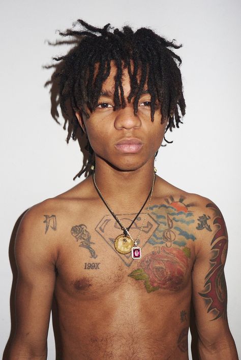 Swae Lee at my studio #1 Terry Richardson Photos, Tatoo 3d, Swae Lee, The Joker Illustration, Rae Sremmurd, Rapper Style, Dark Skin Men, Terry Richardson, Black Men Hairstyles