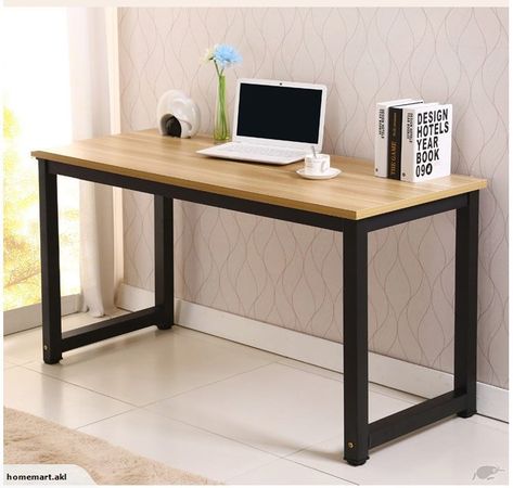 Industri Modern, Modern Computer Desk, Desks For Small Spaces, Industrial Livingroom, Pc Desk, Inbox Zero, Desk Ideas, Gaming Desk, Home Office Desk