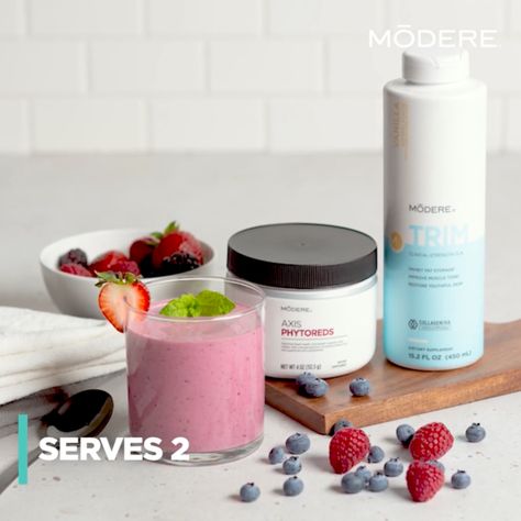 4 FROZEN MODERE TRIM RECIPES TO BEAT THE SUMMER HEAT - The Latest Modere Trim, Holistic Nutrition Recipes, Frozen Lemonade, Linoleic Acid, Nutrition Guide, Holistic Nutrition, Nice Cream, Nutrition Education, Mixed Berries