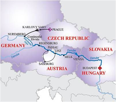 DANUBE TRIP MAP To learn more about this cruise, please visit our AMAWATERWAYS Blue Danube River Cruise Board River Cruises In Europe, Danube River Cruise, European River Cruises, Ocean Cruise, Salzburg Austria, Danube River, River Cruise, Budapest Hungary, River Cruises