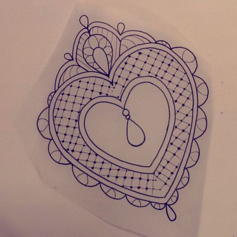 Lacy Heart Tattoo, Lace Heart Drawing, Lace Tattoos, Mandala Heart, Tattoos Mandala, Body Decor, Lace Art, Designing Ideas, Sternum Tattoo