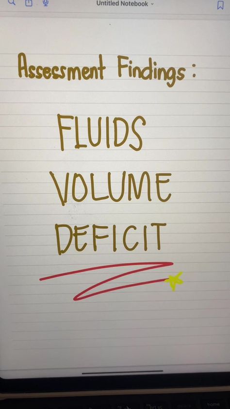 Fluids Volume Deficit #nclexrn #NCLEX #nclexstudy #nclexprep #nclexstudying #fbreelsvideo | 𝙽𝚄𝚁𝚂𝙸𝙽𝙶 𝙲𝙻𝙸𝙿𝚂 Nclex Prep, Nclex Study, Nclex, Nursing