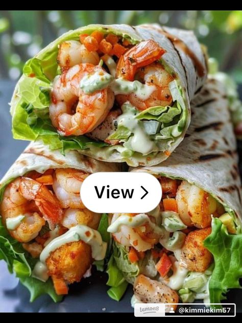 Lemon8 · Grilled Shrimp Caesar Wraps · @Kimmie Kim Healthy Caesar Wrap, Shrimp Salad Wrap, Shrimp Ceaser Wraps, Healthy Shrimp Wrap Recipes, Grilled Shrimp Caesar Wrap, Grilled Shrimp Ceasar Wrap, Grilled Chicken Ceaser Wraps, Caesar Wrap, Shrimp Wraps