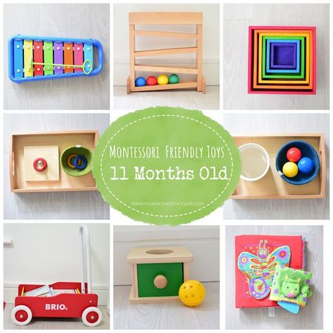 Montessori Trays 12 Months, Montessori 11 Month Old, Montessori 13 Months, Diy Montessori Toys 9-12 Months, Montessori 12 Months, Ish Activities, Montessori Approach, Montessori Infant, 11 Month Old Baby