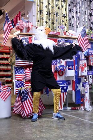 21 totally over-the-top Fourth of July costume ideas | OregonLive.com Fourth Of July Costume Ideas, Patriotic Halloween Costumes, America Themed Party Outfit, Fourth Of July Costume, America Themed Party, American Themed Party, American Halloween, Usa Costume, Patriotic Costumes