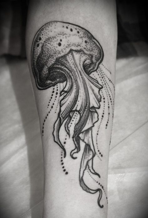 Jelly Skull Kraken, Ink Jellyfish, Places To Get Tattoos, Around Arm Tattoo, Jellyfish Tattoo, Awesome Tattoo, Tattoo Master, Skeleton Hand Tattoo, Sketch Tattoo Design