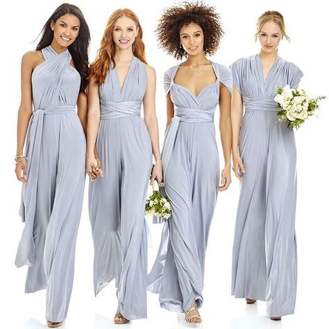 Jumpsuit Bridesmaid Dresses, Bridesmaid Pantsuit, Bridesmaid Pants, Jumpsuit Bridesmaid, Bridesmaids Jumpsuits, Wrap Dress Bridesmaid, Convertible Bridesmaid Dress, Elie Saab Couture, Bridal Jumpsuit