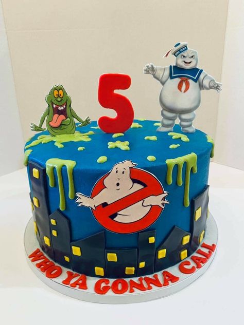 Slimer Ghostbusters Birthday Cake, Ghostbusters Birthday Party Cakes, Ghostbuster Cakes Birthdays, Ghostbusters Birthday Party Decorations, Ghostbuster Birthday Party Ideas, Ghostbusters Party Ideas, Ghostbusters Birthday Cake, Ghostbusters Cake, Ghost Busters Birthday Party