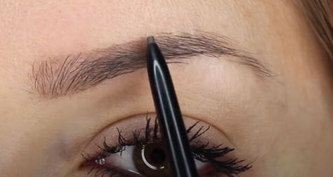 This is a guide to filling in eyebrows. Learn how to fill in eyebrows like a pro using this easy step-by-step tutorial. How To Fill In Eyebrows, Fill In Eyebrows, Fuller Eyebrows, Using Concealer, Sparse Eyebrows, Filling In Eyebrows, How To Grow Eyebrows, Fill In Brows, Powdered Eyebrows