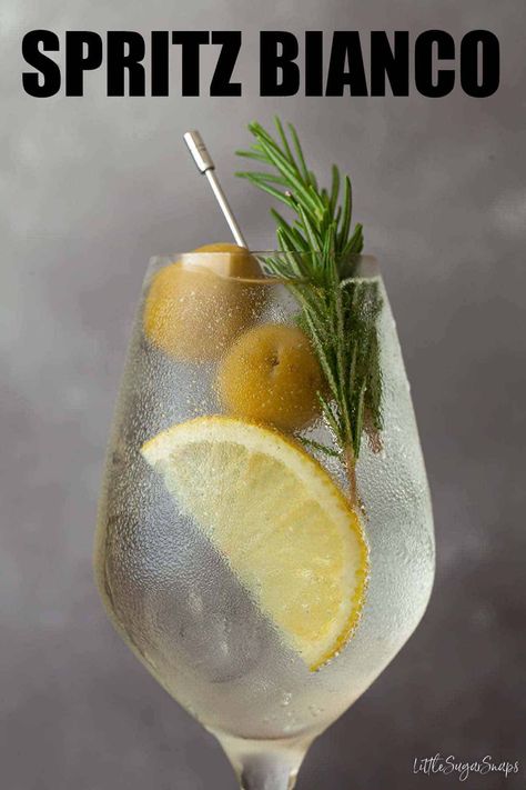 The Spritz Bianco is an incredibly refreshing and extremely gorgeous take on the classic Spritz Veneziano cocktail. Made using Luxardo Bitter Bianco, the result is a white spritz that looks sophisticated and tastes charming. It makes a great alternative to the ubiquitous Aperol spritz.