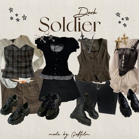 Poet Outfit, Soldier Poet King, Dark Academia Y2k, King Outfit, Kei Fashion, Outfit Formulas, Swaggy Outfits, Costume Halloween, Aesthetic Outfits