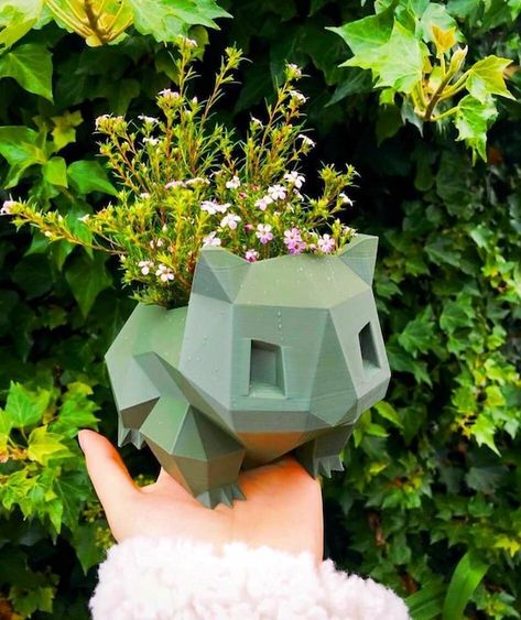 Hey, I found this really awesome Etsy listing at https://www.etsy.com/listing/943450763/bulbasaur-pot Geometric Pokemon, Pokemon Planter, Bulbasaur Planter, Pokemon Gifts, Unique Planter, Plant Flower, Planter Pots Indoor, Planting Vegetables, Succulent Plant