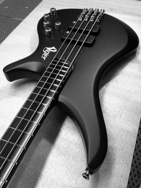 Bass Instrument, Guitar Cord, Bass Guitar Lessons, Black Bass, Electric Guitar Design, Cheap Guitars, Guitar Obsession, Steve Vai, John Paul Jones