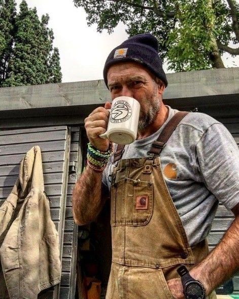 Old Man, Shed, Overalls