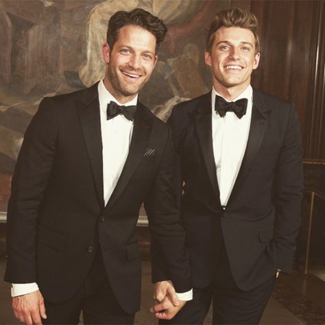 Brides: Famous Married Gay and Lesbian Couples Matt Dallas, Ceremony Pictures, Nate And Jeremiah, Wedding Ceremony Pictures, Cheyenne Jackson, Jeremiah Brent, Lgbt Wedding, Nate Berkus, Marriage Equality