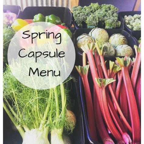 TSLL Spring Capsule Menu Food Planning, Luxurious Life, Spring Capsule, Bon Appetite, Seasonal Ingredients, Fresh Ingredients, Cooking Kitchen, Living Well, Healthy Eats