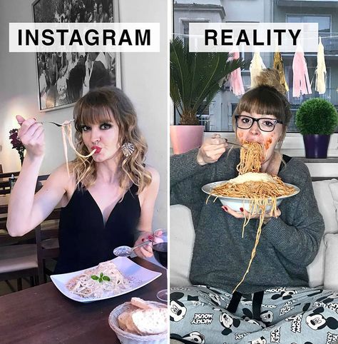 Instagram-vs.-Reality-Photo-Series-Geraldine-West-Part-2 Trendy Iphone Wallpaper, Iphone Wallpaper Quotes, Instagram Vs Real Life, Instagram Vs Reality, Dramatic Photos, Expectation Vs Reality, Wallpaper Iphone Quotes, Best Iphone Wallpapers, Pitch Perfect